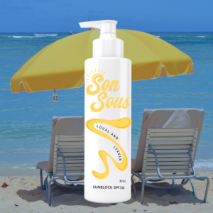 Son Sous - Sunblock pump bottle