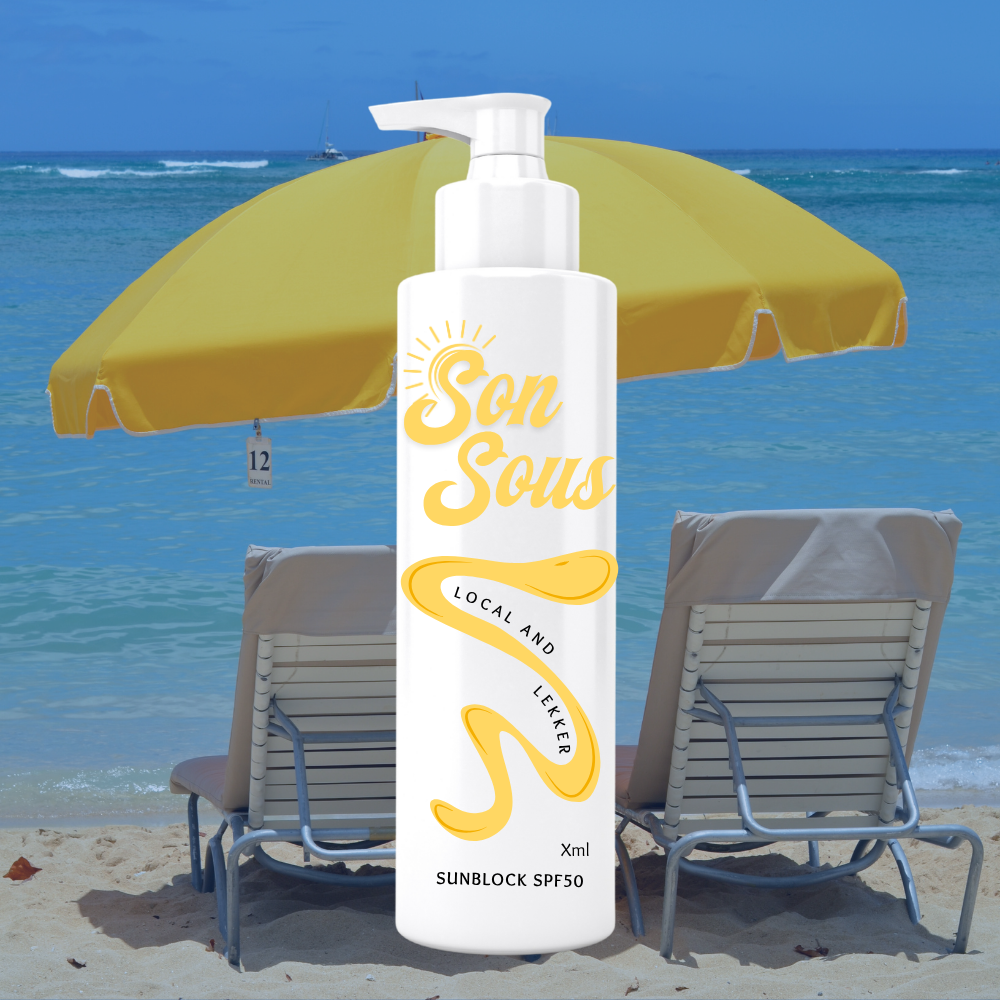 Son Sous - Sunblock pump bottle